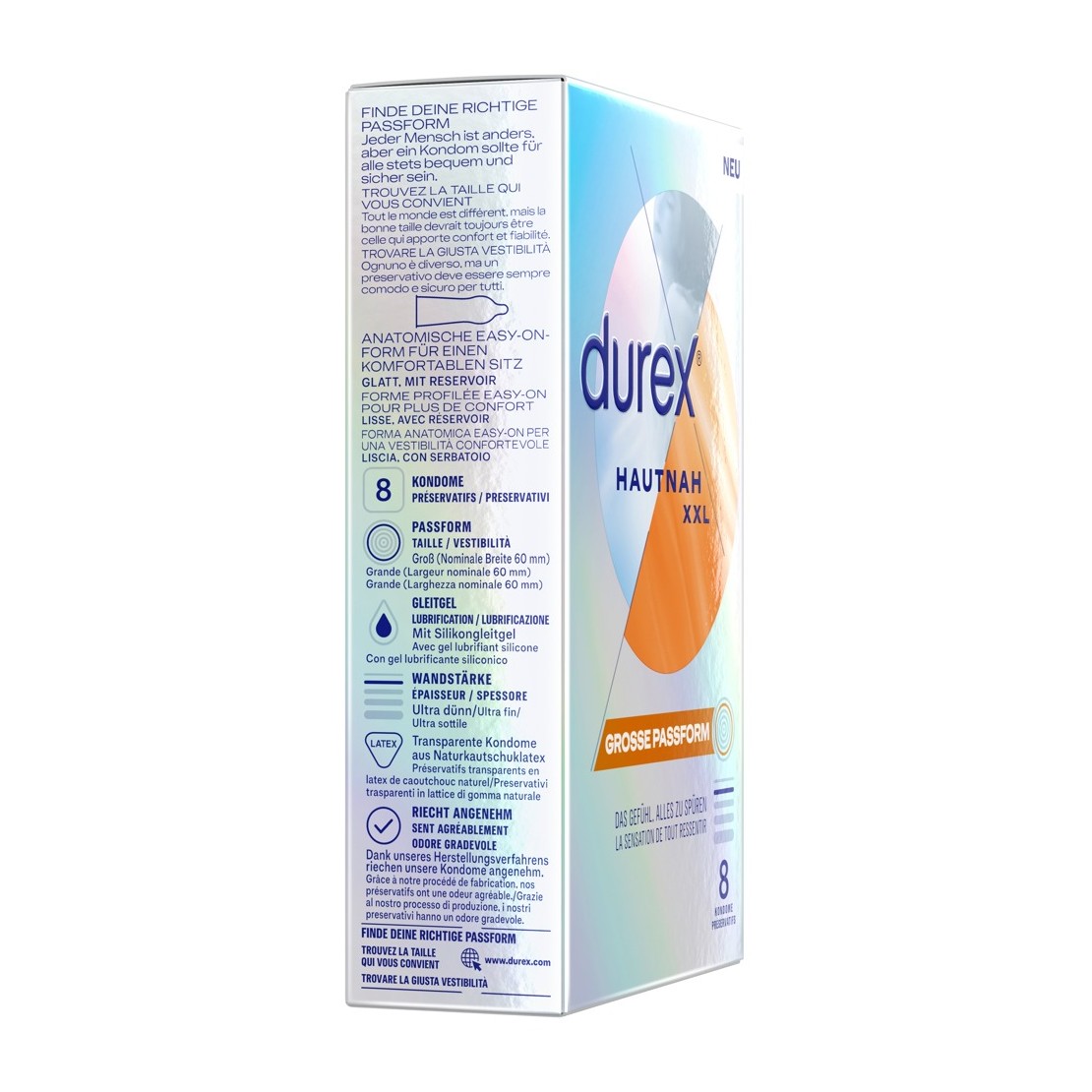 PROFILATTICI TRASPARENTI ULTRA SOTTILI XXL 8...