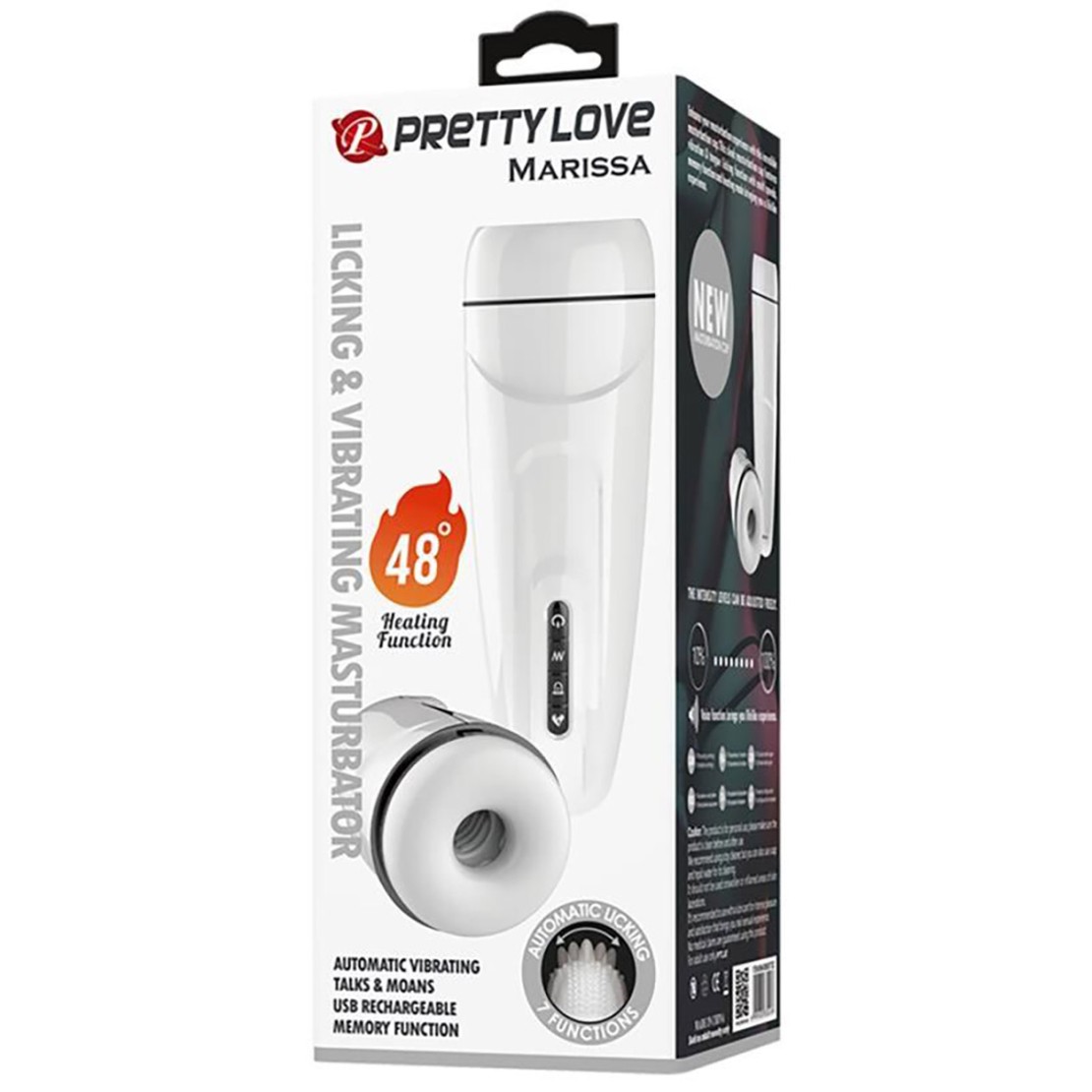 MASTURBATORE SEX TOY PER UOMO CON LINGUA,...
