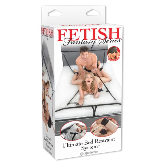 copy of COSTRITTIVO SEXY CINGHIE DA LETTO CON MANETTE E CAVIGLIERE PER VARIE POSIZIONI BDSM