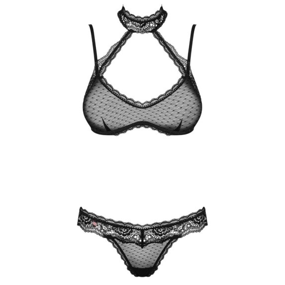 COMPLETO INTIMO SEXY CON PIZZO CLAUDUSIA OBSESSIVE