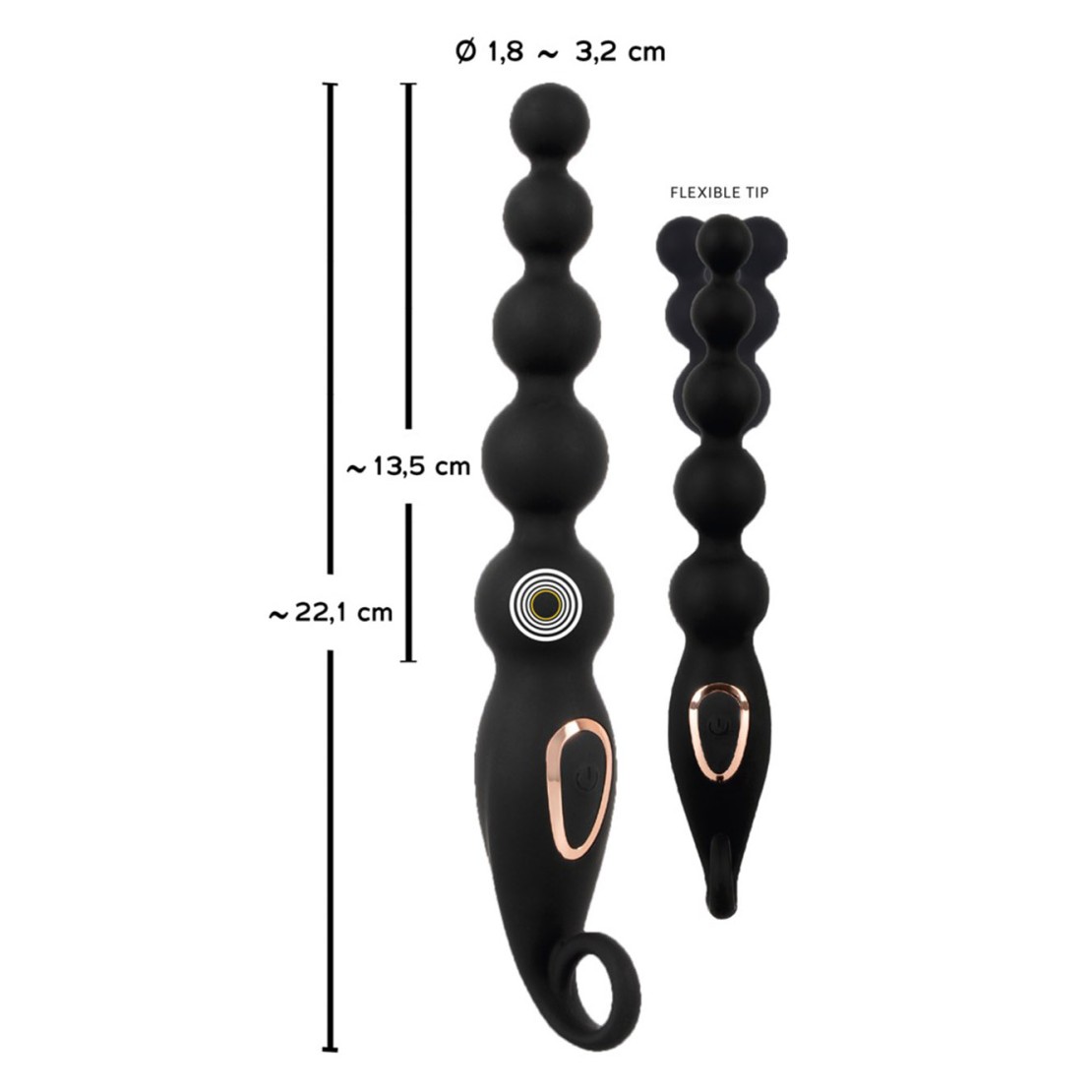 PALLINE ANALI SEX TOY VIBRANTE STIMOLATORE...