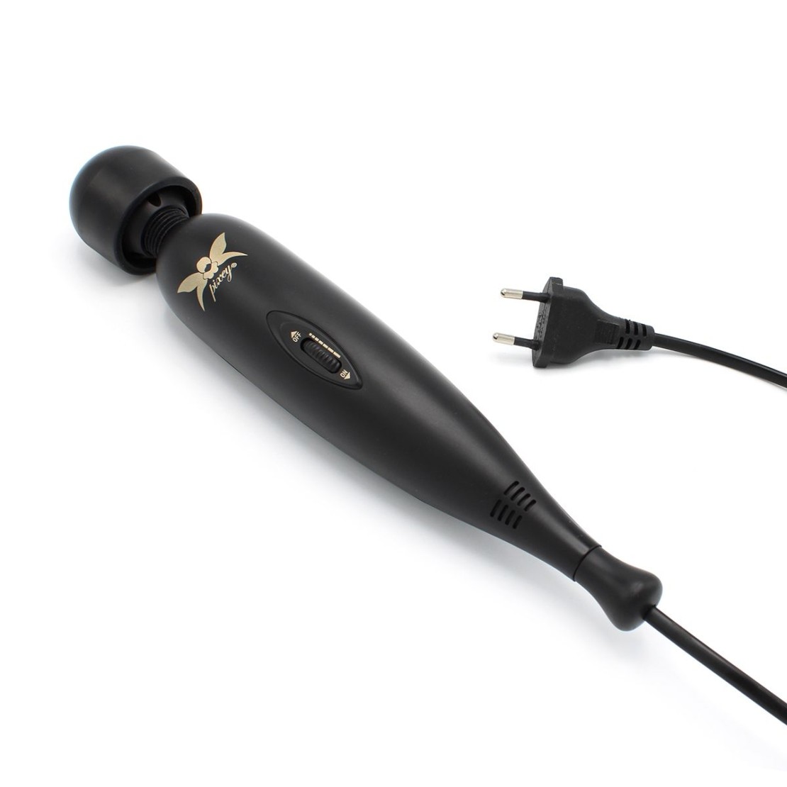 WAND MASSAGGIATORE CLITORIDEO CON 2 TESTINE...
