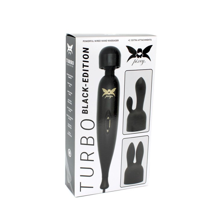 WAND MASSAGGIATORE CLITORIDEO CON 2 TESTINE STIMOLANTI...