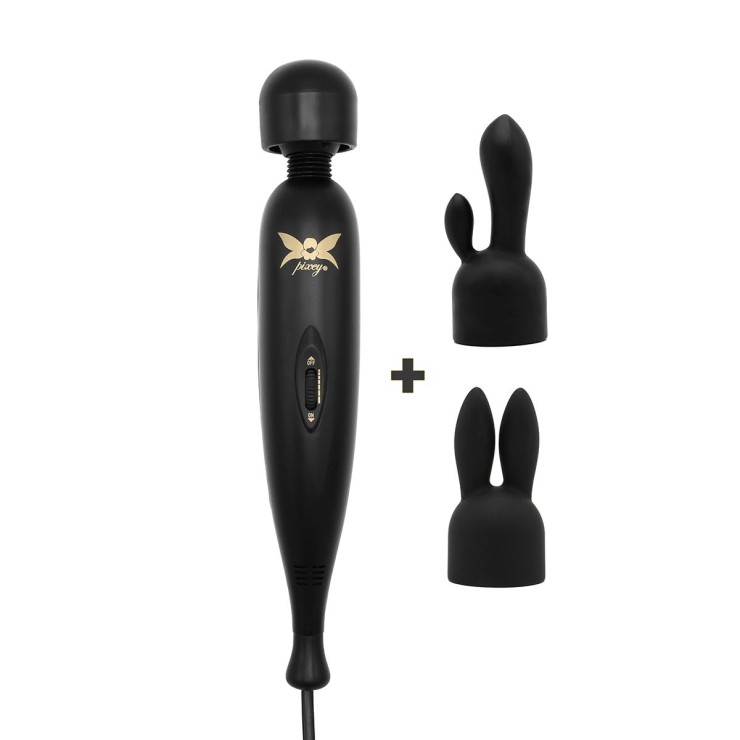 WAND MASSAGGIATORE CLITORIDEO CON 2 TESTINE STIMOLANTI... 2