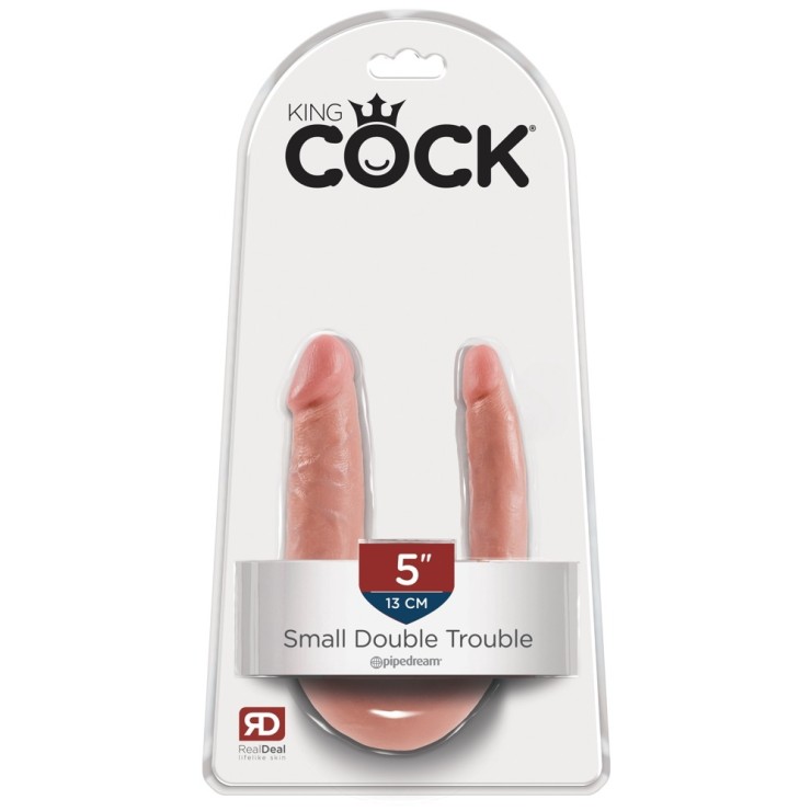 FALLO REALISTICO DOPPIA TESTA SEX TOY DOUBLE TROUBLE