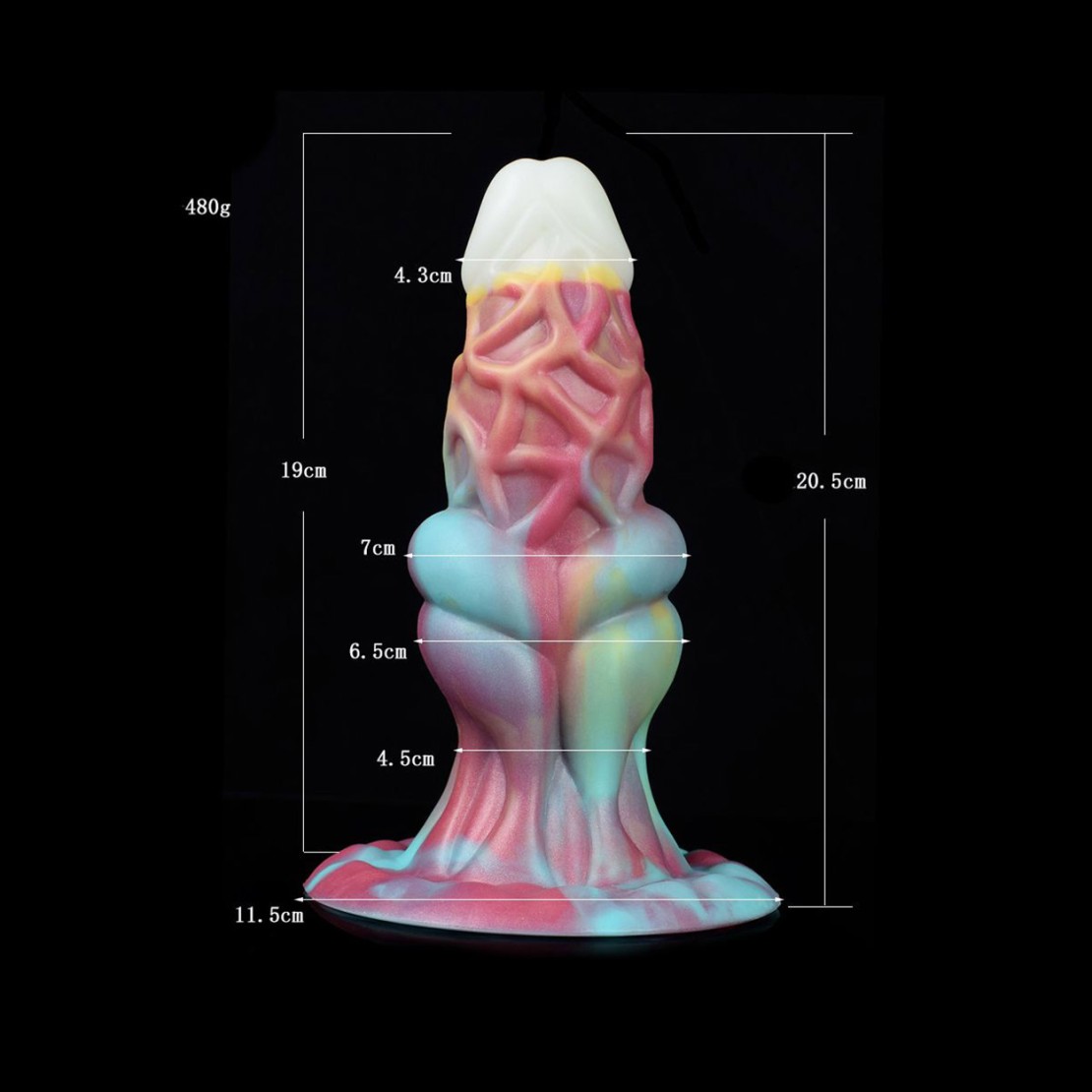 DILDO CHE SI ILLUMINA AL BUIO FALLO MORBIDO ED...