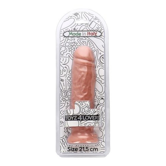 DILDO REALISTICO COLOR CARNE CON VENTOSA IN PVC TOYZ4LOVERS