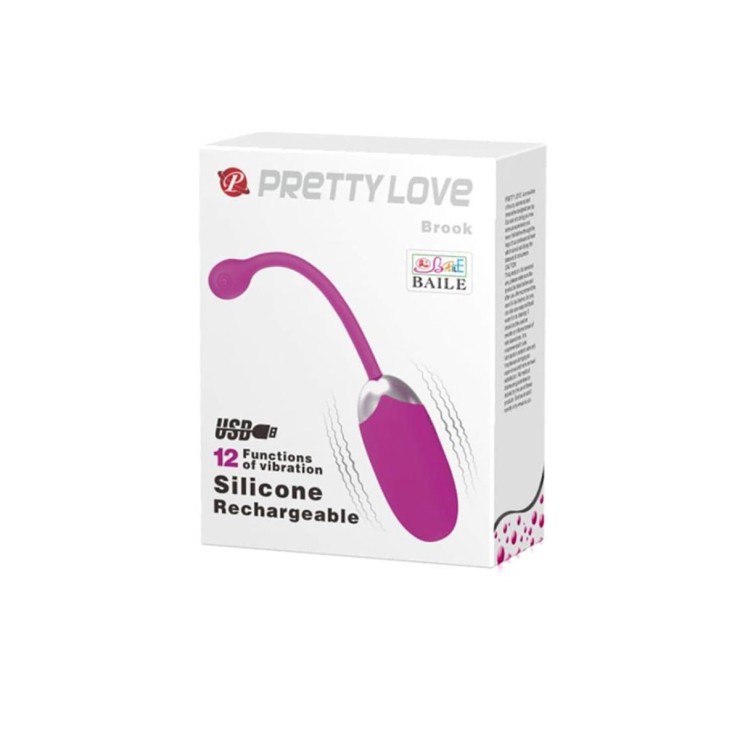 OVETTO RICARICABILE MULTIVIBRAZIONE SEX TOY PRETTY LOVE