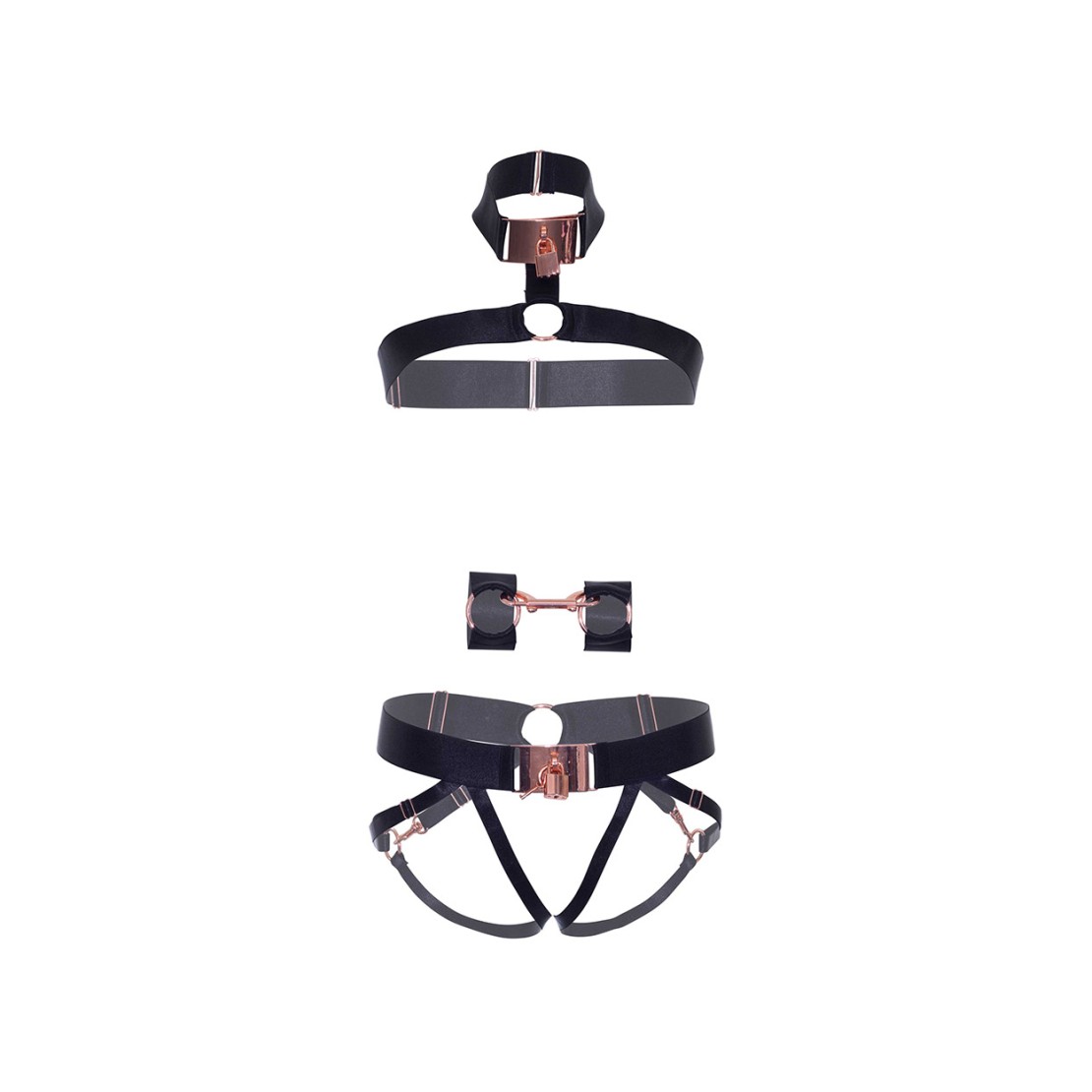copy of SET 3 PEZZI BODY & BUTT HARNESS CON...