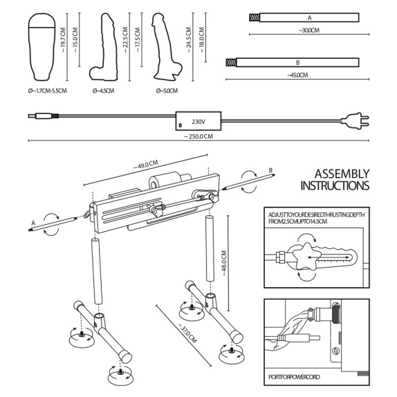copy of DOUBLE-SIDED FUCKING MACHINE PENETRAZIONE SU DUE ESTREMITA' YOU2TOYS