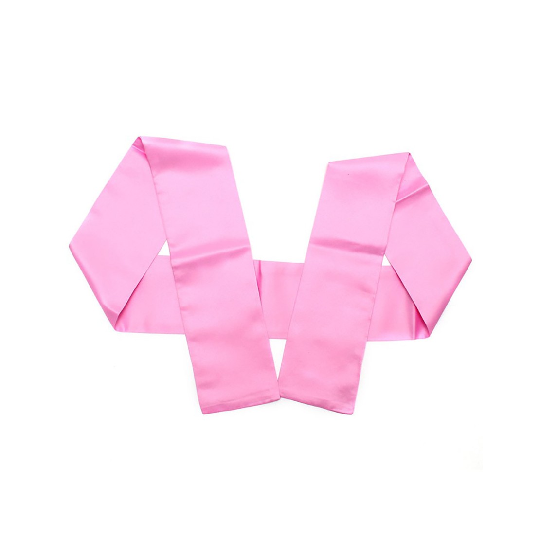 BENDA PER OCCHI ROSA SIMIL RASO PER GIOCHI DI...