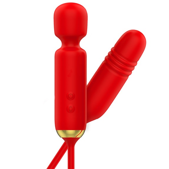 SEX TOY DOPPIO CON WAND E DILDO CON MOVIMENTO A SPINTA MIA TOSCANA
