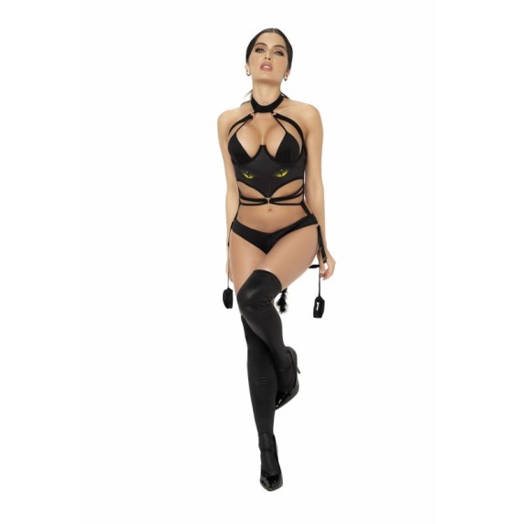 copy of GATTA SEXY COSTUME TRAVESTIMENTO BODY PER DONNA CON MANETTE MAPALE'