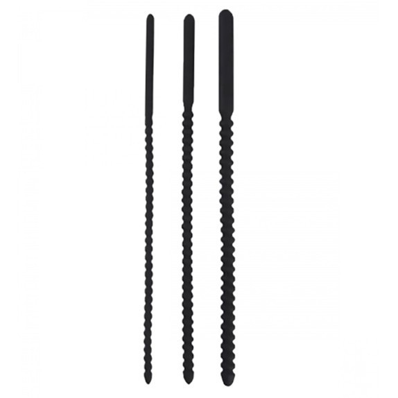 SET SONDA URETRALE LUNGA IN SILICONE FILETTATA DI KIOTOS