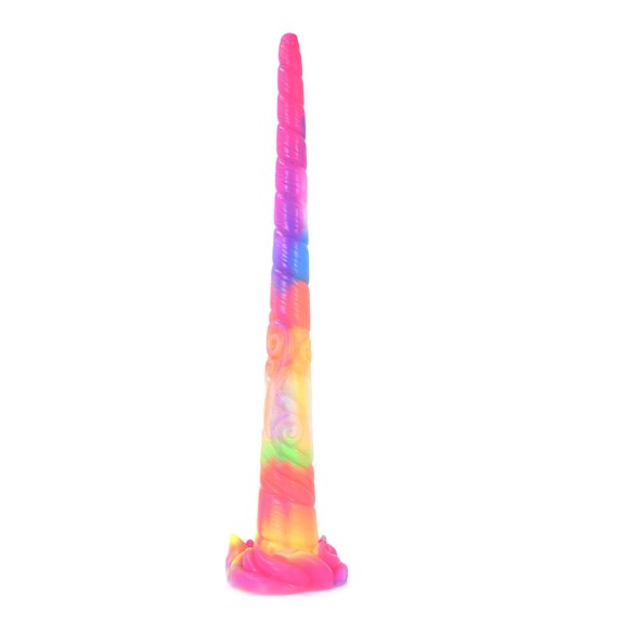 SPINA ANALE IN SILICONE COLORATA GLOW IN THE DARK KIOTOS MONSTAR