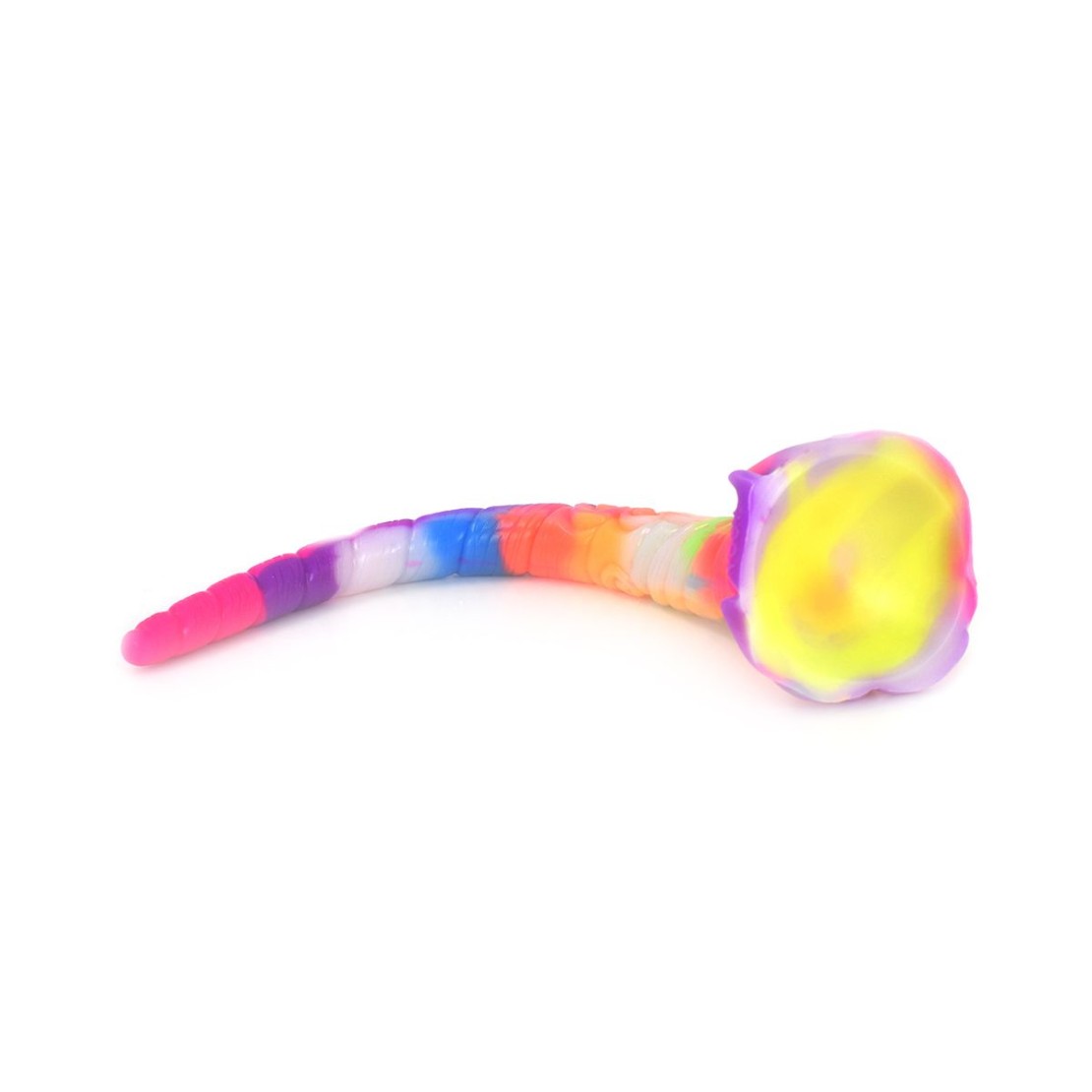 SPINA ANALE IN SILICONE COLORATA GLOW IN THE...
