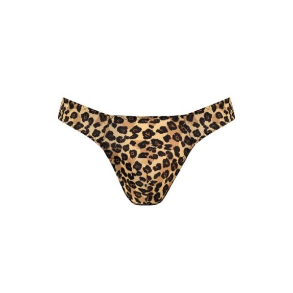 TANGA SEXY LEOPARDATO UOMO ELASTICIZZATO E MORBIDO VARIE TAGLIE