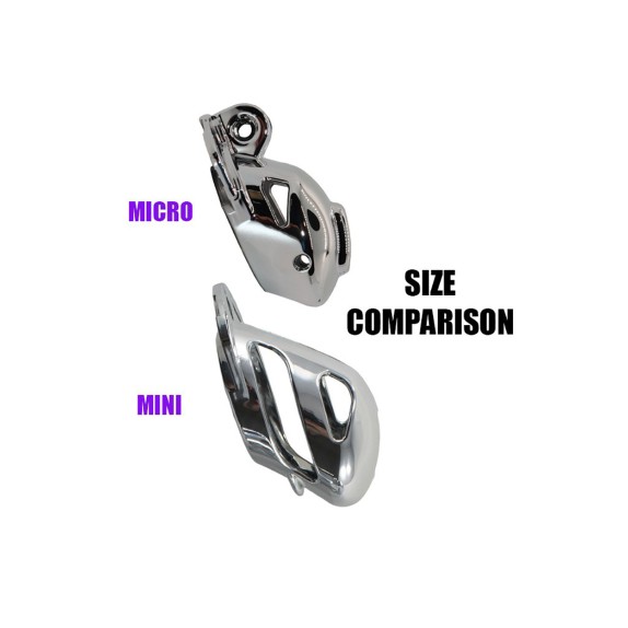 THE VICE MICRO ROSA: CINTURA DI CASTITA' PER UOMO PICCOLA