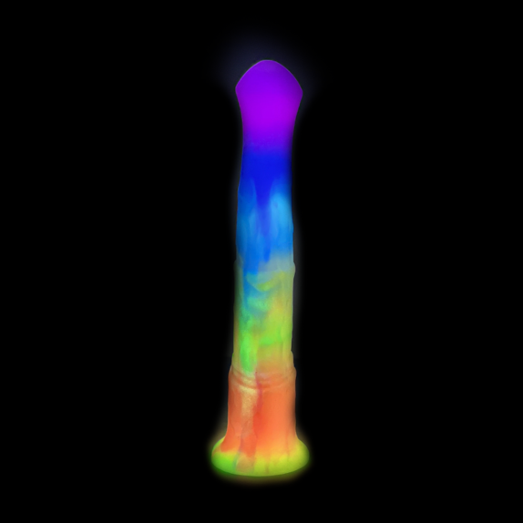 FALLO LUNGO 29 CM GLOW IN THE DARK MULTICOLOR KIOTOS MONSTAR