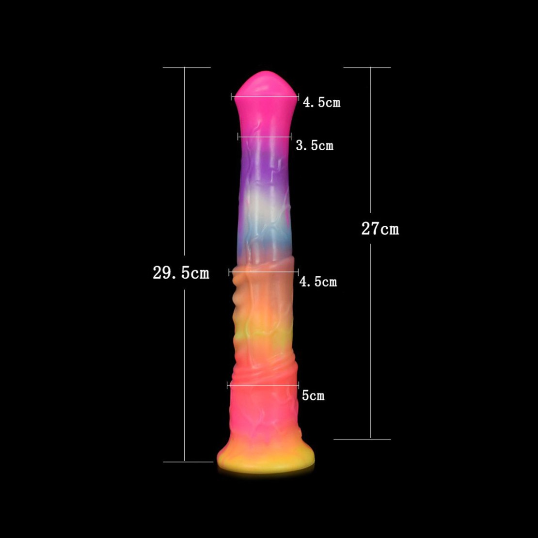 FALLO LUNGO 29 CM GLOW IN THE DARK MULTICOLOR...