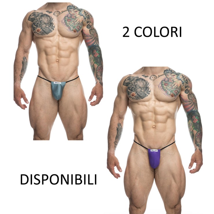 PERIZOMA A FILETTO SEXY PER UOMO 2 IN 1 COSTUME PUSH UP...