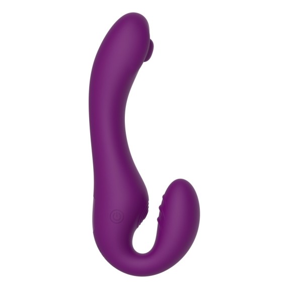 STRAPLESS STRAP-ON SEXY PER DONNA CON PULSAZIONE E TELECOMANDO XOCOON