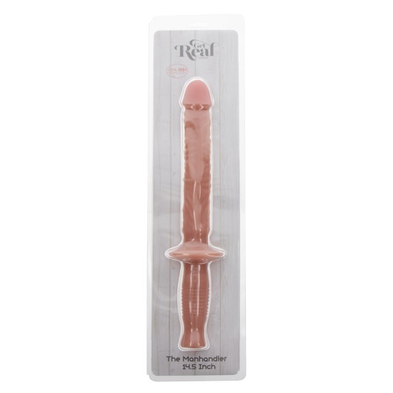 FALLO DILDO 38 CM REALISTICO CON MANICO THE MANHANDLER