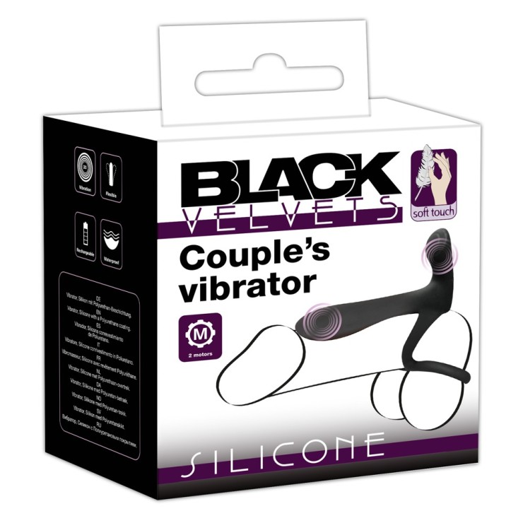 ANELLO VIBRANTE PER DOPPIA STIMOLAZIONE SEX TOY COUPLE'S...