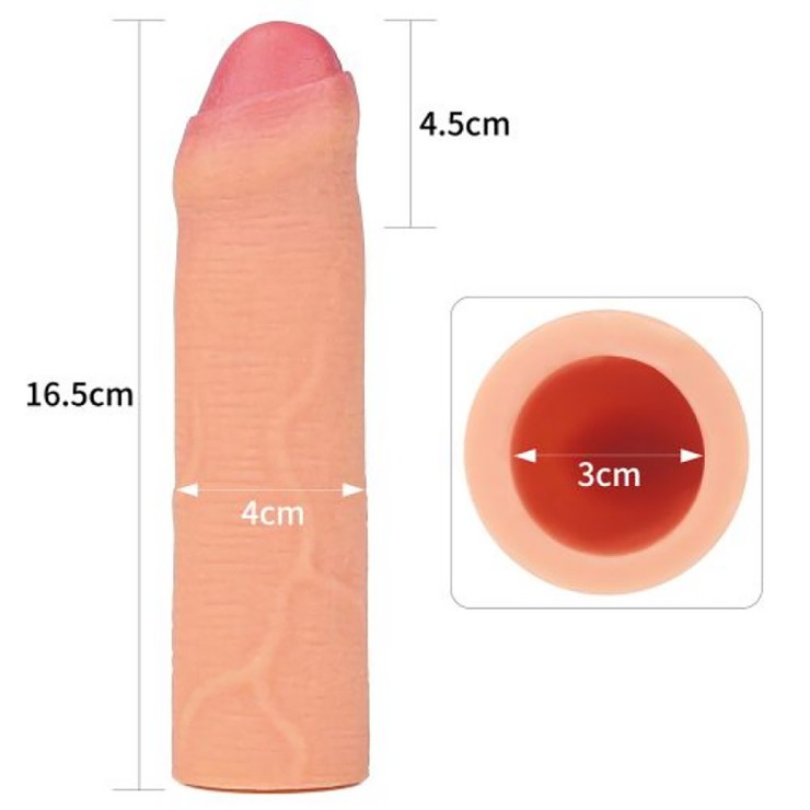 PROLUNGA PER PENE REALISTICA UNCUT REGOLABILE NATURE... 2