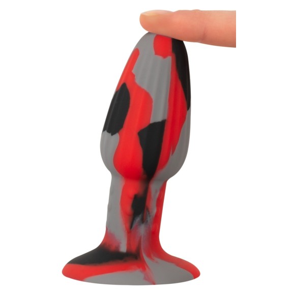 copy of PLUG ANALE MULTICOLOR CON VENTOSA IN SILICONE ANOS