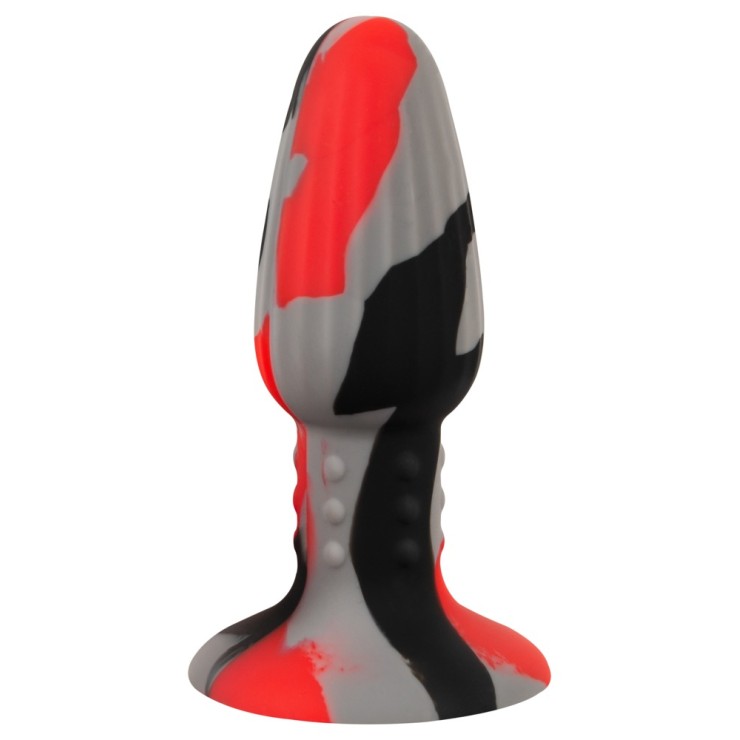 copy of PLUG ANALE MULTICOLOR CON VENTOSA IN SILICONE ANOS 2