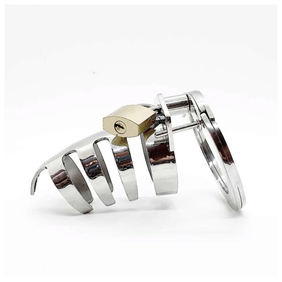 copy of CINTURA GABBIA DI CASTITA' PER UOMO SEX TOY CLASSIC STAINLESS