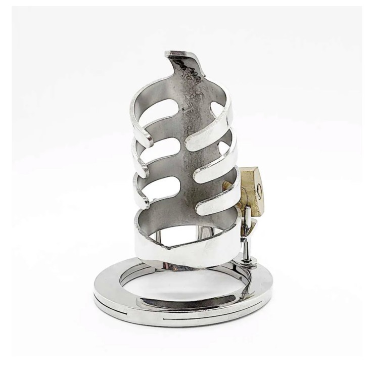 CINTURA GABBIA DI CASTITA' UOMO SEX TOY CLASSIC STAINLESS