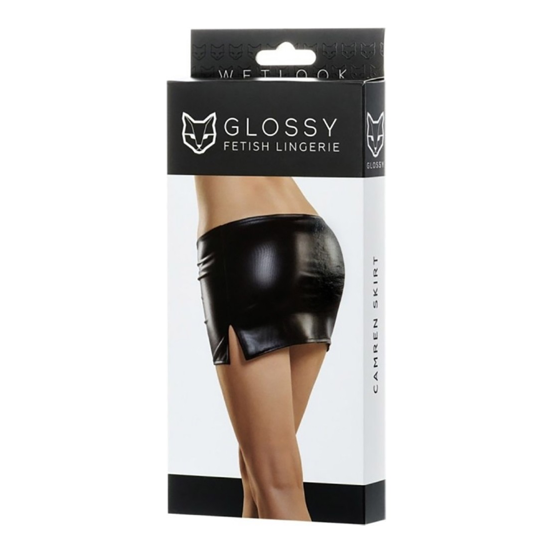 MINI GONNA SEXY IN SPANDEX LUCIDO CAMREN