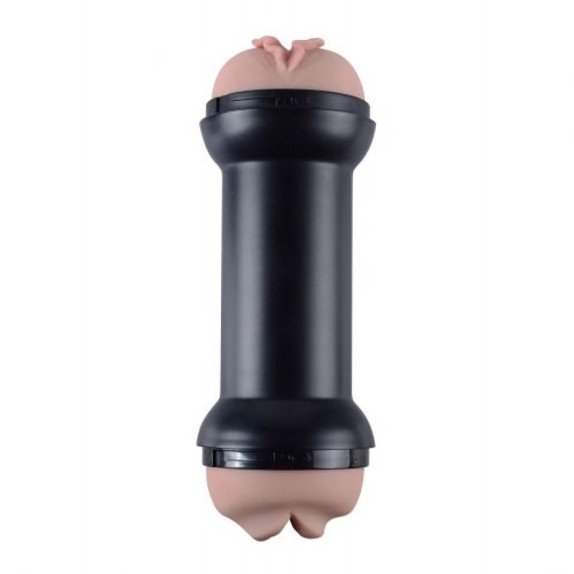 MASTURBATORE DOPPIO SEX TOY UOMO VAGINA E BOCCA REALISTICA DOUBLE SIDE