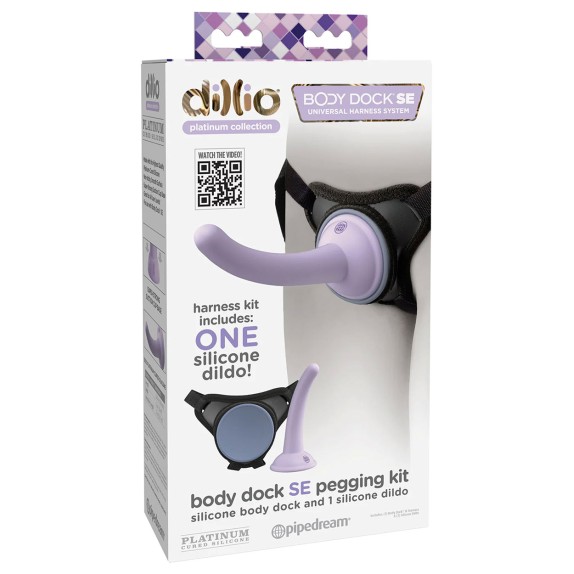 copy of KIT SEXY 2 PEZZI CON FALLO E MUTANDINA STRAP-ON REGOLABILE CON BASE PER VENTOSA