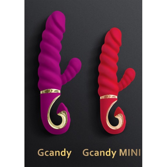 VIBRATORE RABBIT CON RILIEVI SEX TOY PER DONNA RICARICABILE GCANDY MINI
