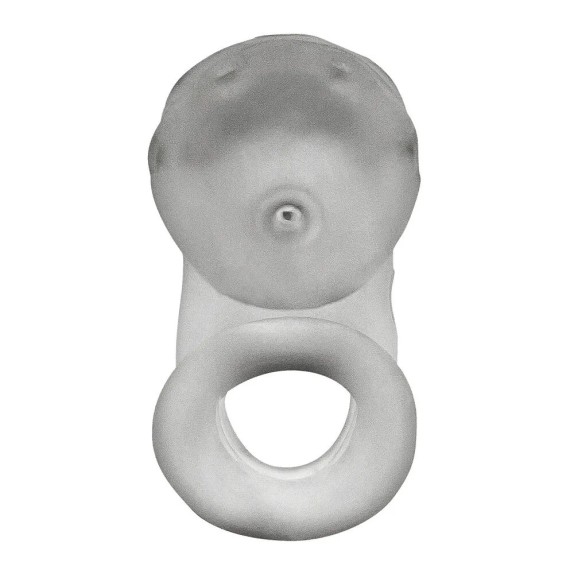 CINTURA DI CASTITA' PER UOMO SEXY IN SILICONE CON FORI PER LA MINZIONE