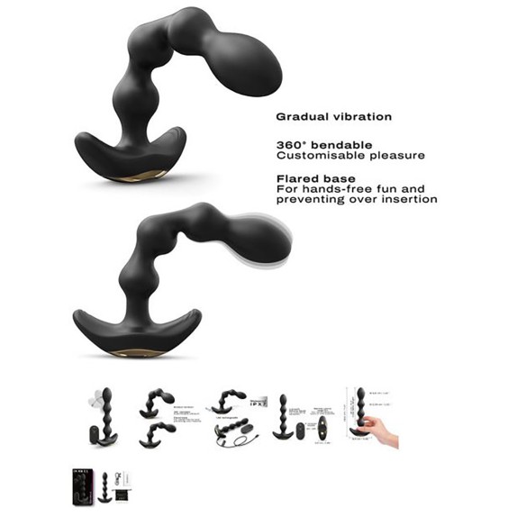 copy of PALLINE VIBRANTI FLESSIBILI CON TELECOMDANDO FLEXI BALLS DORCEL