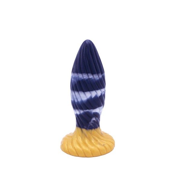 TAPPO ANALE MULTICOLOR IN SILICONE MORBIDO CON RILIEVI KIOTOS MONSTAR