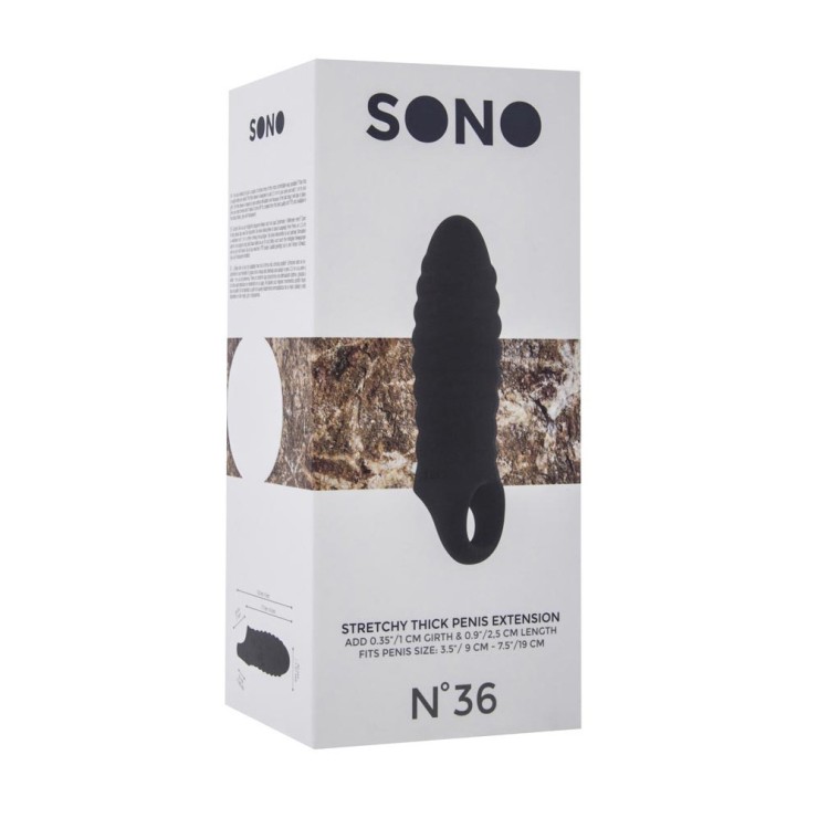 PROLUNGA CON RILIEVI PER PENE DA INDOSSO SU UOMO CON...