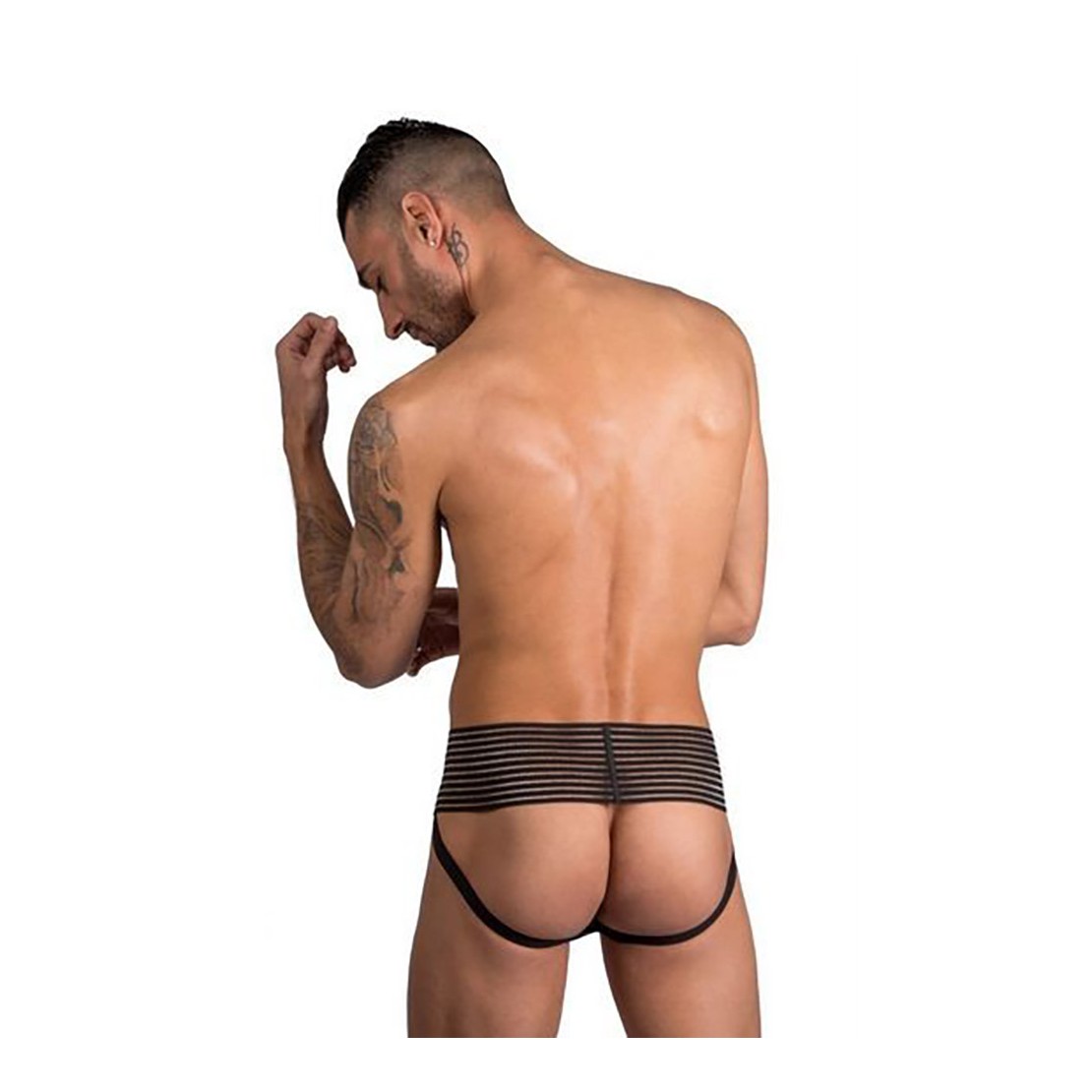 SOSPENSORIO SEXY IN TULLE CON ELASTICO ALTO