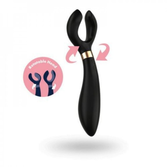 VIBRATORE MULTIFUNZIONE SEX TOY PER GIOCHI DI COPPIA SATISFYER
