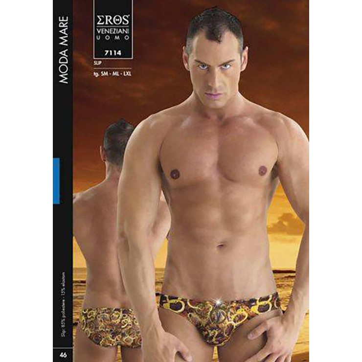 SLIP COSTUME MARE SEXY PER UOMO CON FANTASIA EROS VENEZIANI