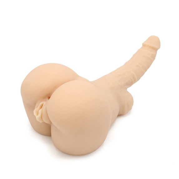 MASTURBATORE SEX TOY 2 IN 1 CON DILDO REALISTICO E VAGINA CON ANO KIOTOS