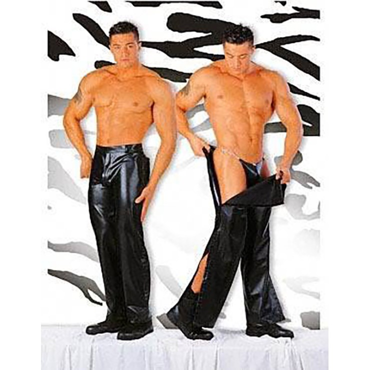 PANTALONI DA STRIP-TEASE IN ECOPELLE