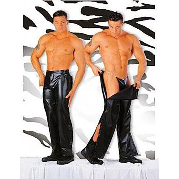 PANTALONI DA STRIP-TEASE IN ECOPELLE