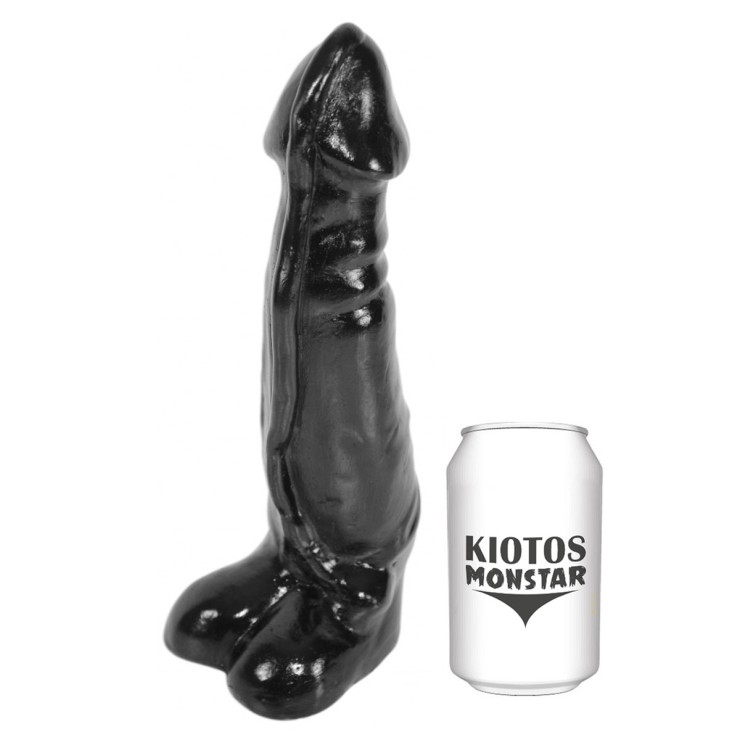 FALLO DILDO REALISTICO NERO SEX TOY CM. 23 GRIFFIN