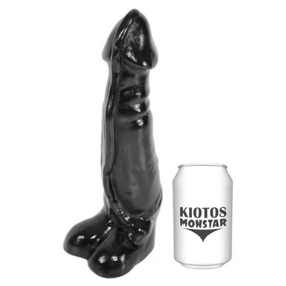FALLO DILDO REALISTICO NERO SEX TOY CM. 23 GRIFFIN