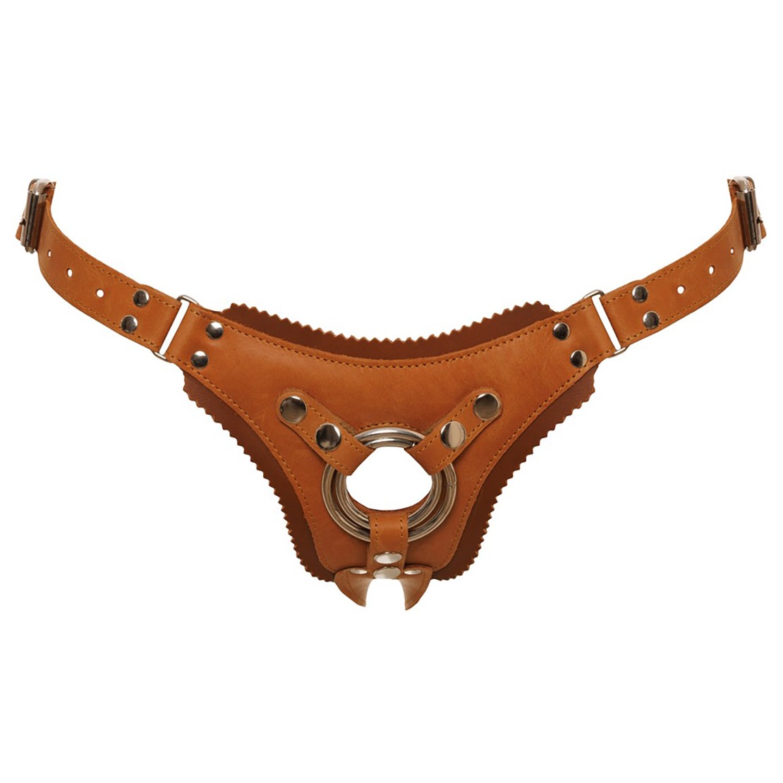 MUTANDINA-JOCK STRAP-ON PER DONNA IN VERA PELLE...